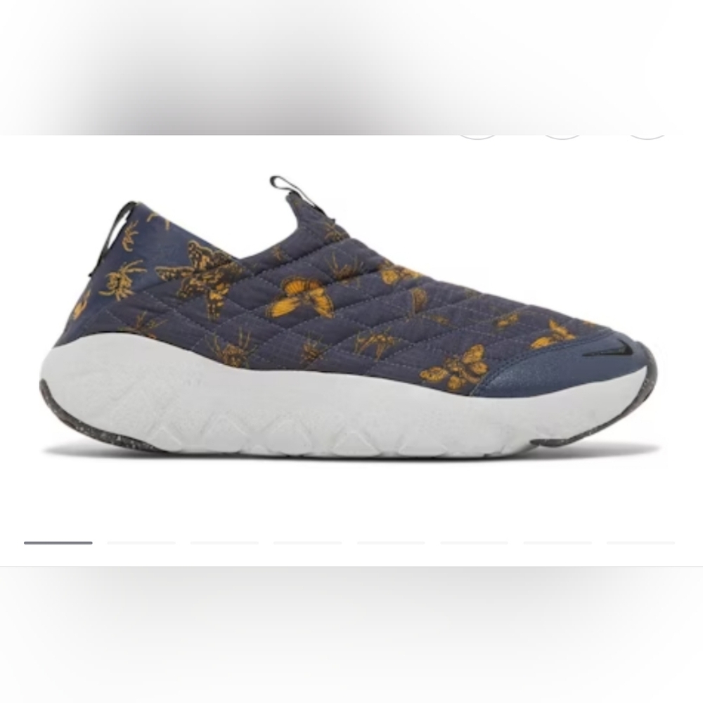 Nike Mens Or Women's Shoes - ACG 3.5 Moc Navy and Gold Butterfly